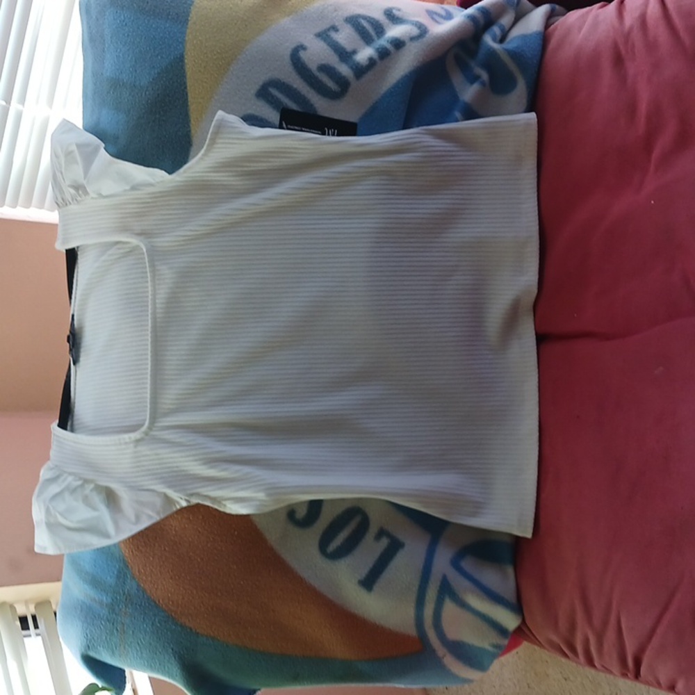 Inc white summer shell